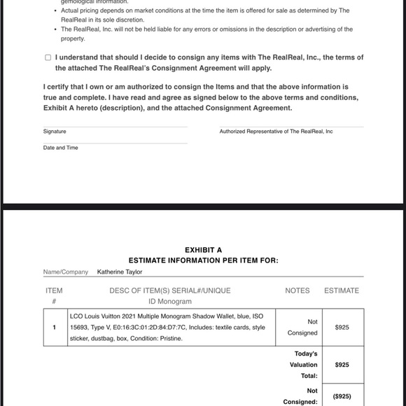 Louis Vuitton wallet - Picture 4 of 4